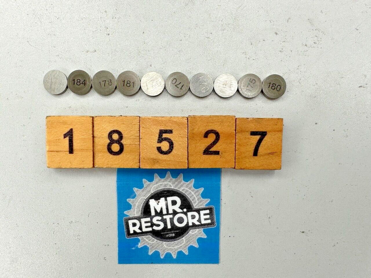 Yamaha Motorcycle Tappet Shims 9.5mm x 10 Various sizes