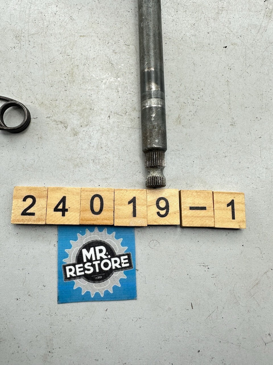 Honda XL125 XL100 CB125 CB100 SL125 SL100 CT125 CL125 Gear Shift Spindle Shaft