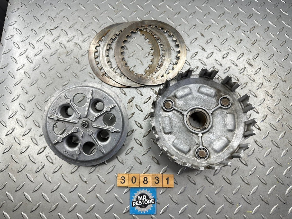 Yamaha XT250 80-83 TT250 80-82 Clutch Basket + Plate 3Y1-16150-02 3Y1-16351