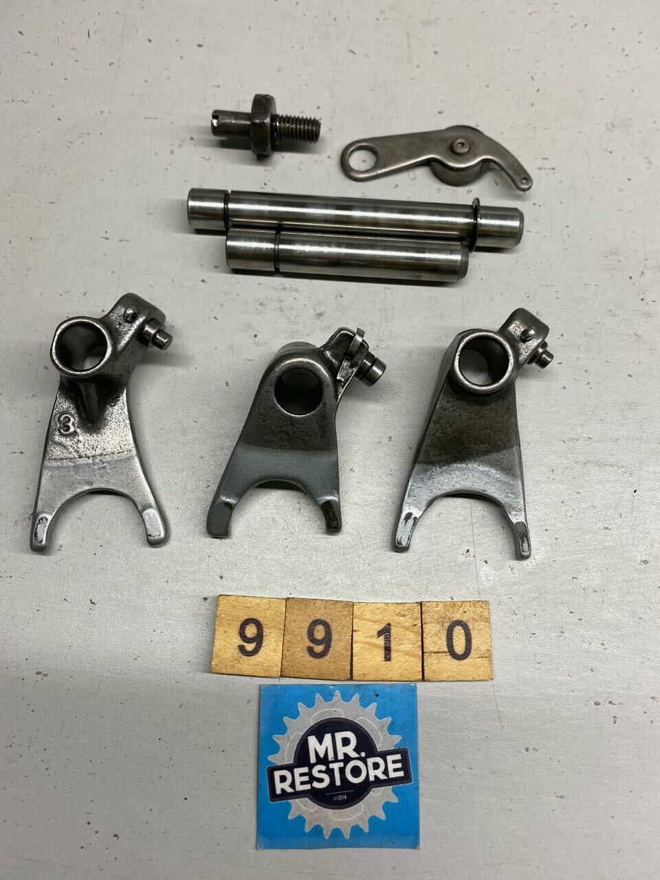Yamaha Gear Shift Forks x 3 for CT DT AT RT etc. 463-18513 463-18511 463-18512
