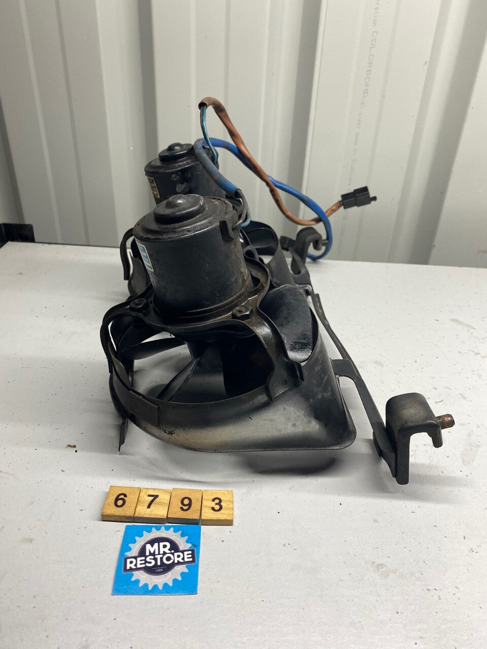 Honda VF1000 F Interceptor 1985 Pair of Cooling Fans - Tested