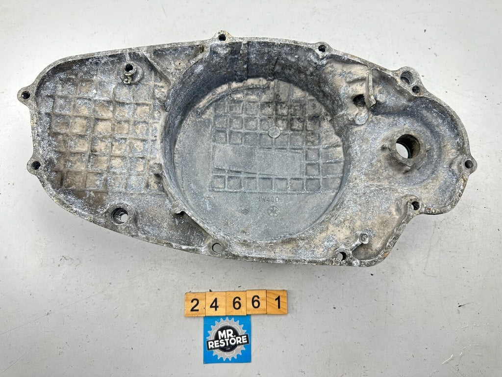 Yamaha YZ400 D YZ250 1977 Clutch Crankcase Cover 3 1W4-15431-00