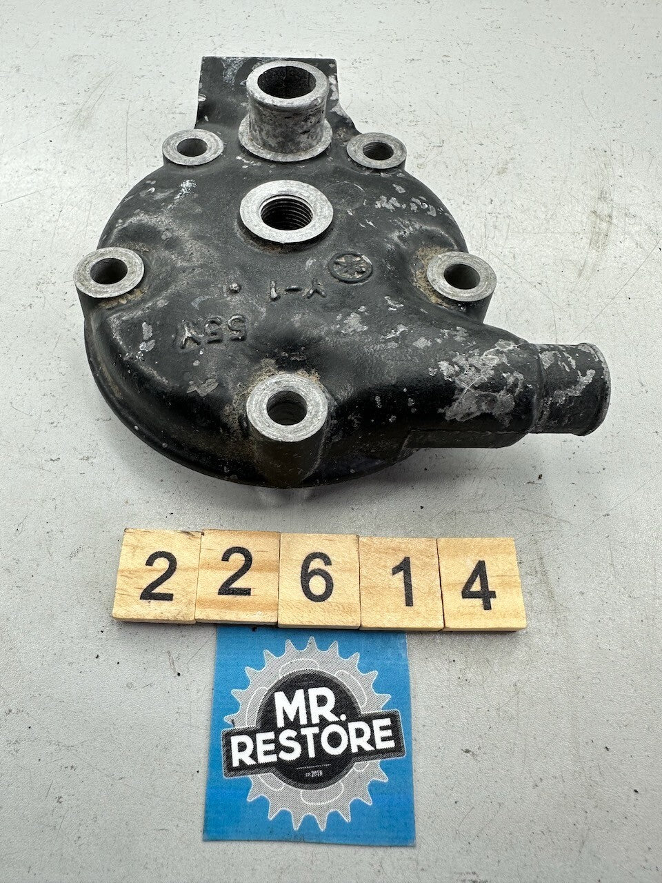 Yamaha YZ125N 1985 OEM Cylinder Head (55Y) 55Y-11111-00