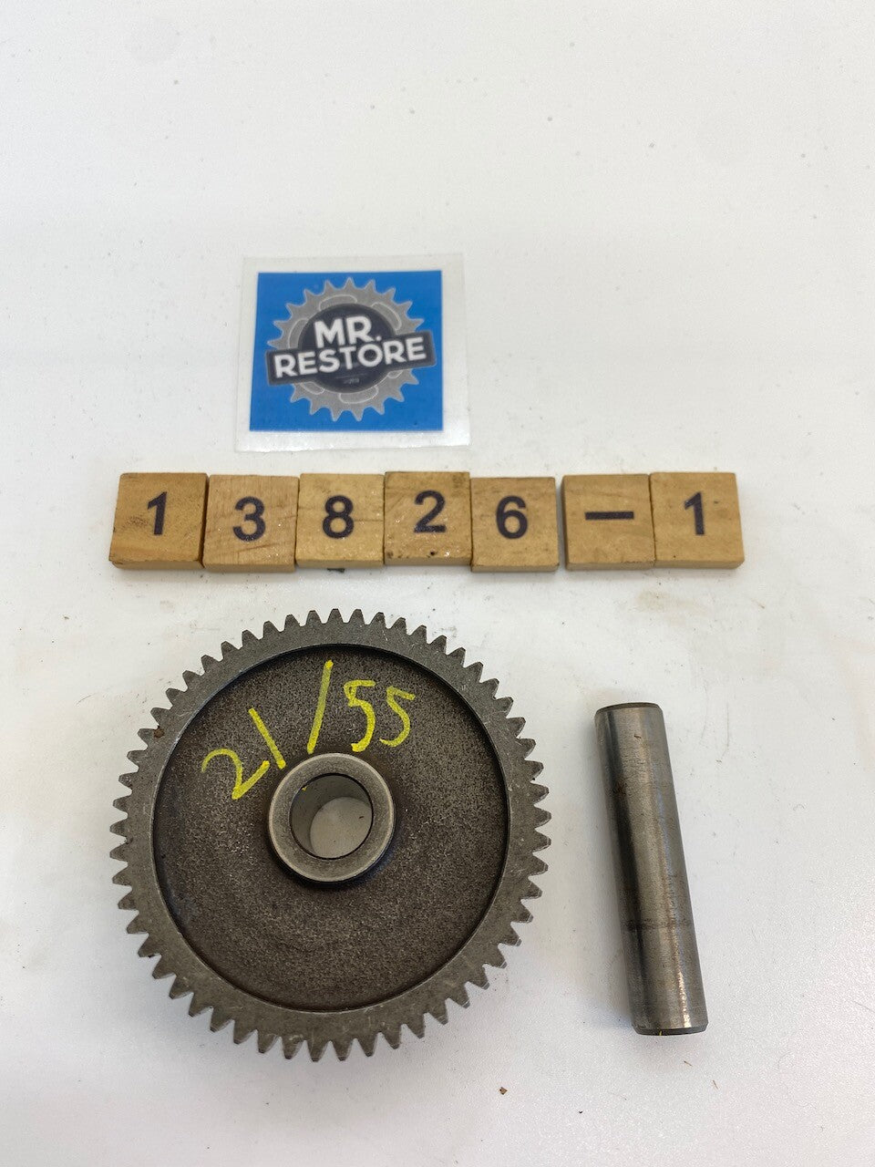 Suzuki GSX750 Starter Clutch Reducer Gear & Shaft 21/55 Tooth