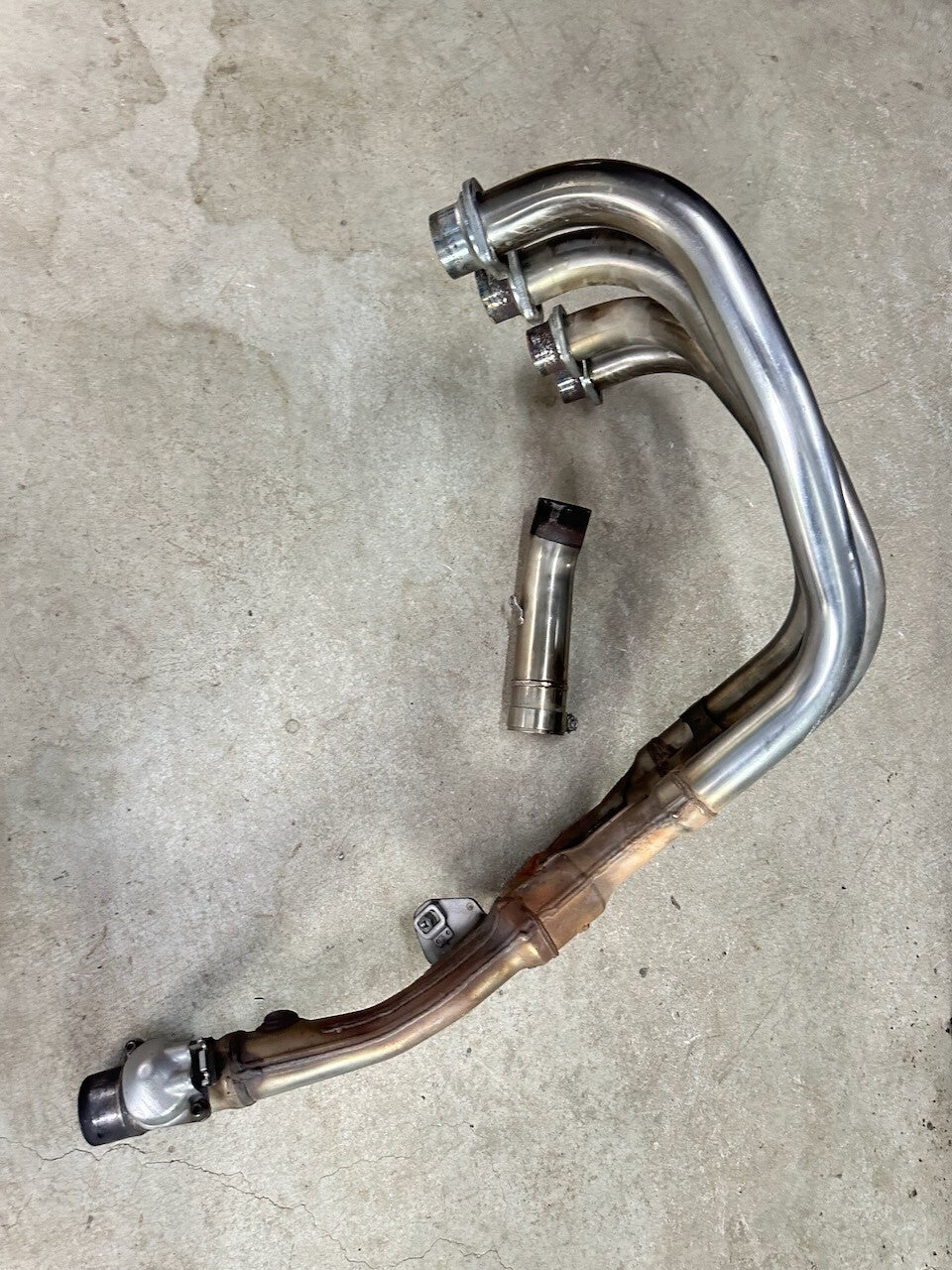 Yamaha XJR1300 Exhaust Headers, YPVS Valve & Adapter Pipe