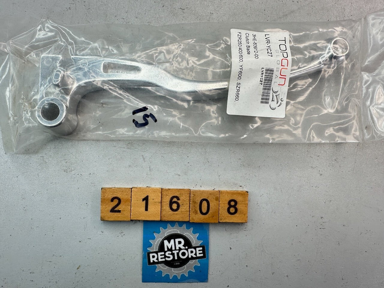 Yamaha FZR250 400 600 TZR250 etc. Front Brake Lever by Top Gun Global 3HE-83912