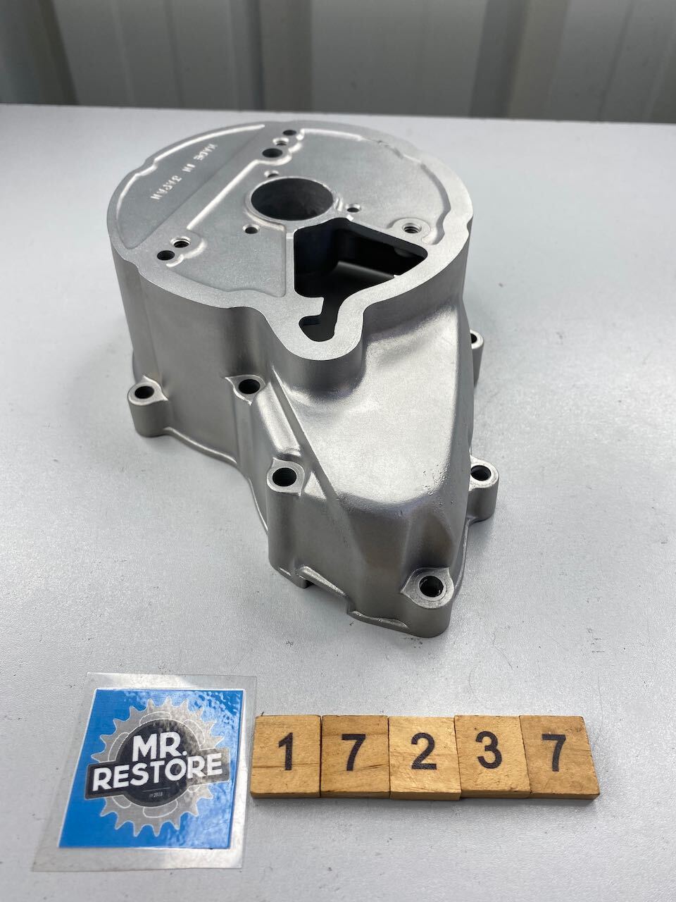 Kawasaki Z250A Engine Crank Case Generator Cover - Vapour Blasted