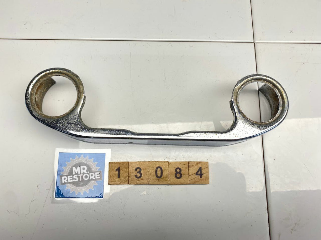 Yamaha XS250 XS400 35mm Chrome Fork Cover Emblem - 4G0-23122