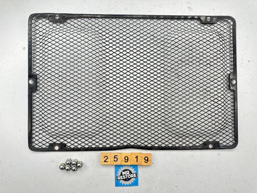 Kawasaki Z1300 KZ1300 ZG1300 OEM Radiator Screen Guard & Dome Nuts 14037-1001