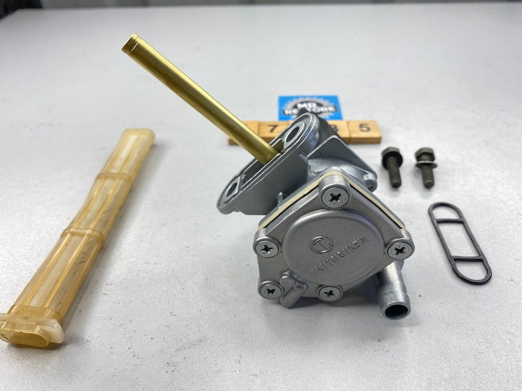 Suzuki GSF1200 GSF600 Bandit S OEM Fuel Tap Cock Assy - Vapour Blasted