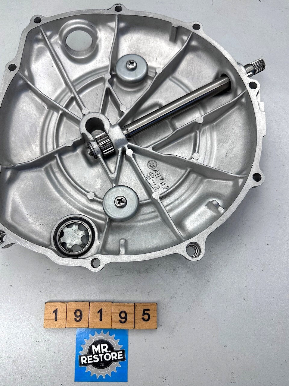 Yamaha XJ900 XJ750 XJ700 XJ650 R/H Crankcase Cover & Clutch Push -Vapour Blasted