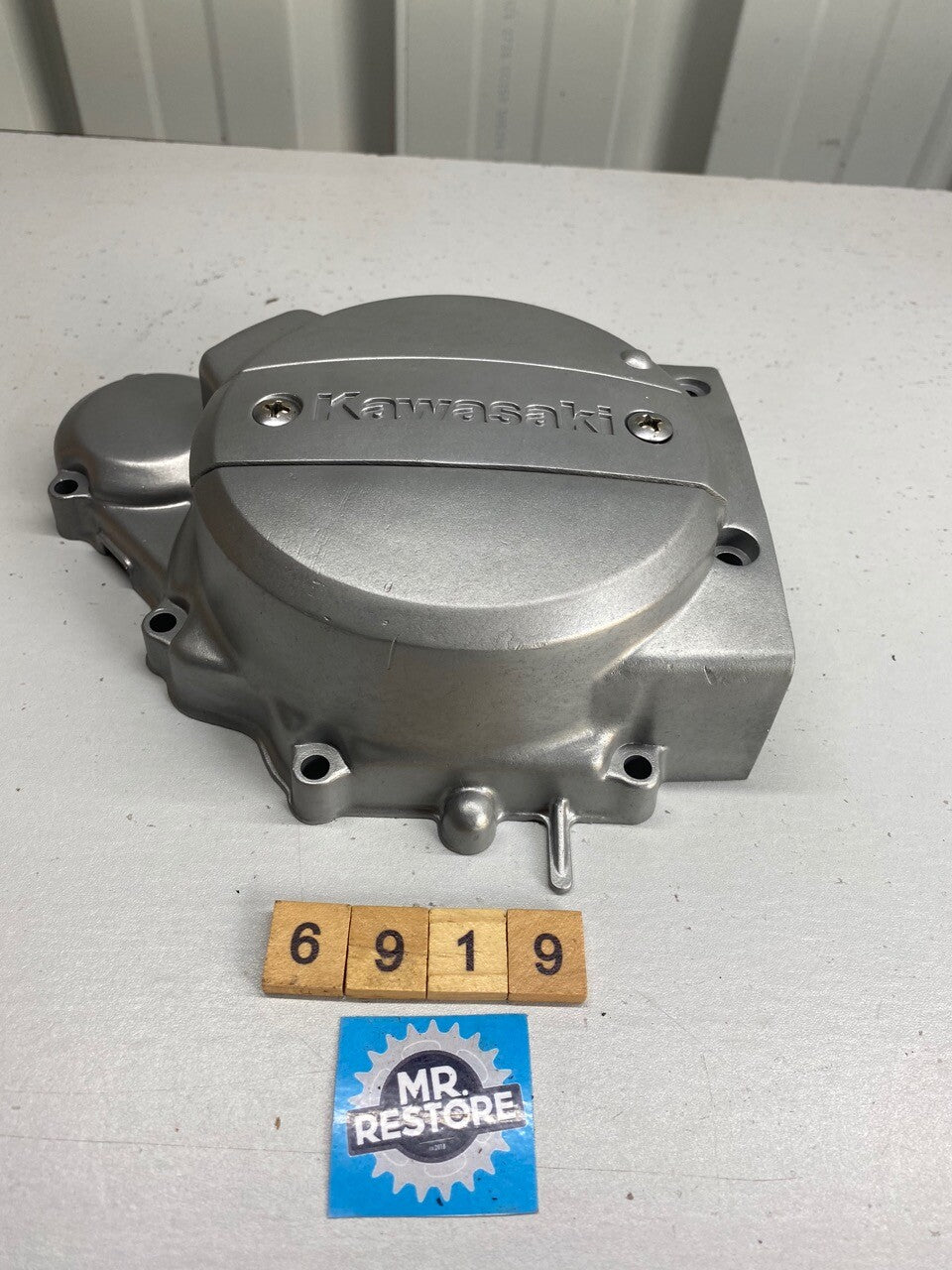 Kawasaki LTD250 KZ250R Engine Side Case Cover - Vapour Blasted