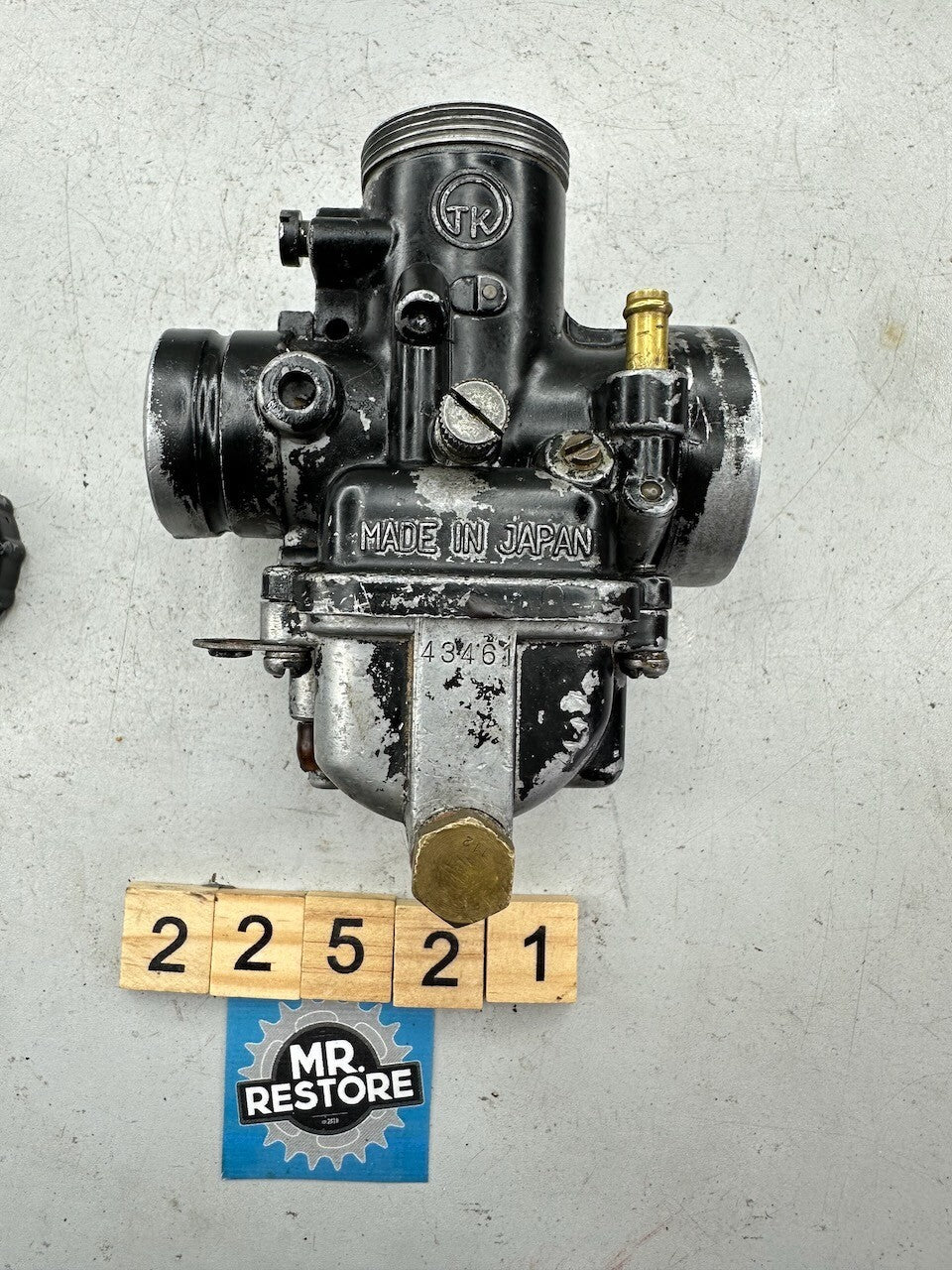 Yamaha TY250 A 1974 Carburettor (incomplete)