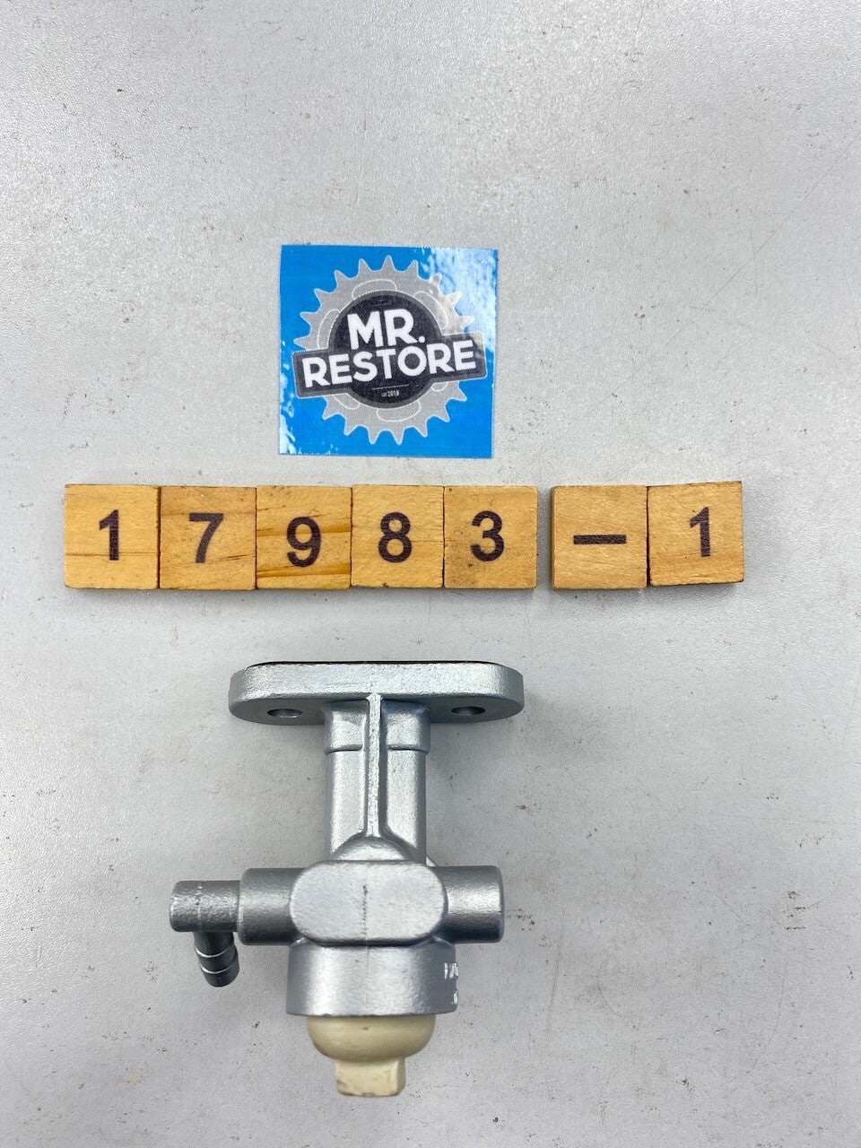 Suzuki DR250 DR350 OEM Fuel Tap - Vapour Blasted