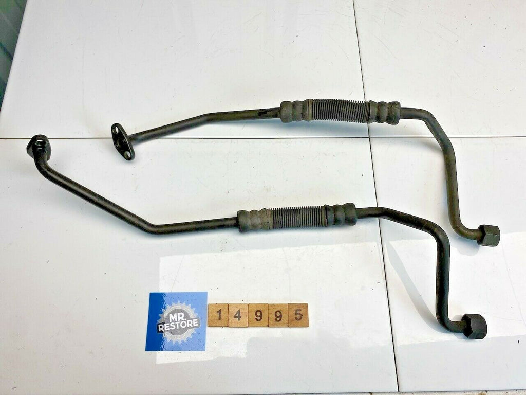 Kawasaki ZR750 ZR-7 Oil Radiator Cooler Hoses Pair - 51044-1204 51044-1205