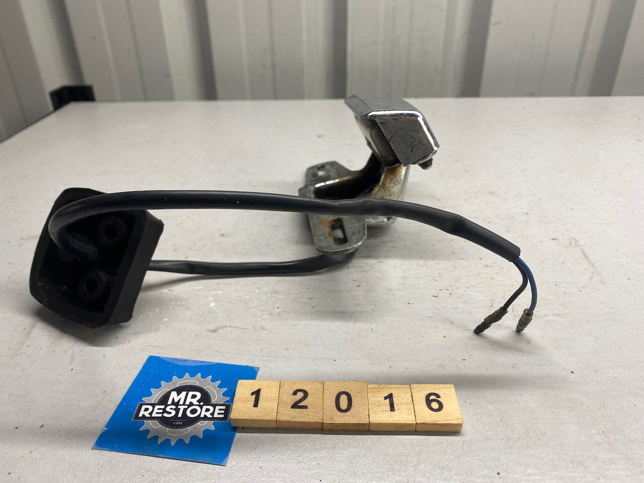 Yamaha Early DT250 DT175 DT3 DT2 - Chrome Tail Light Assy & Damper 