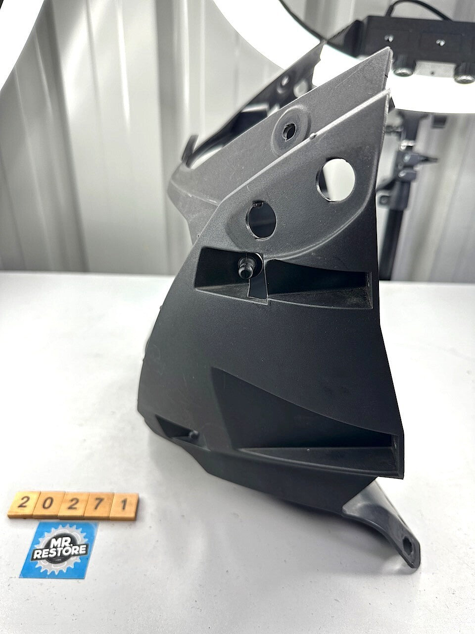 BMW F800S Front Fairing Air Intake Cover Trim Panel 46637678597