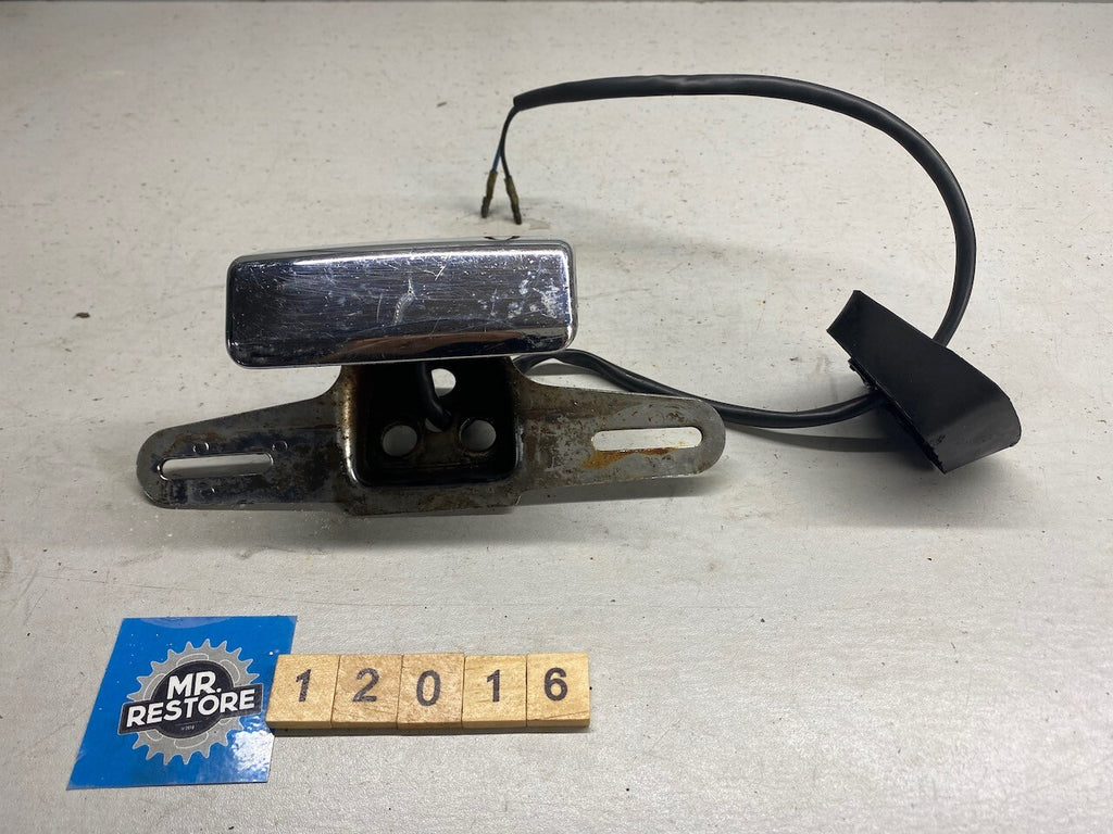 Yamaha Early DT250 DT175 DT3 DT2 - Chrome Tail Light Assy & Damper 