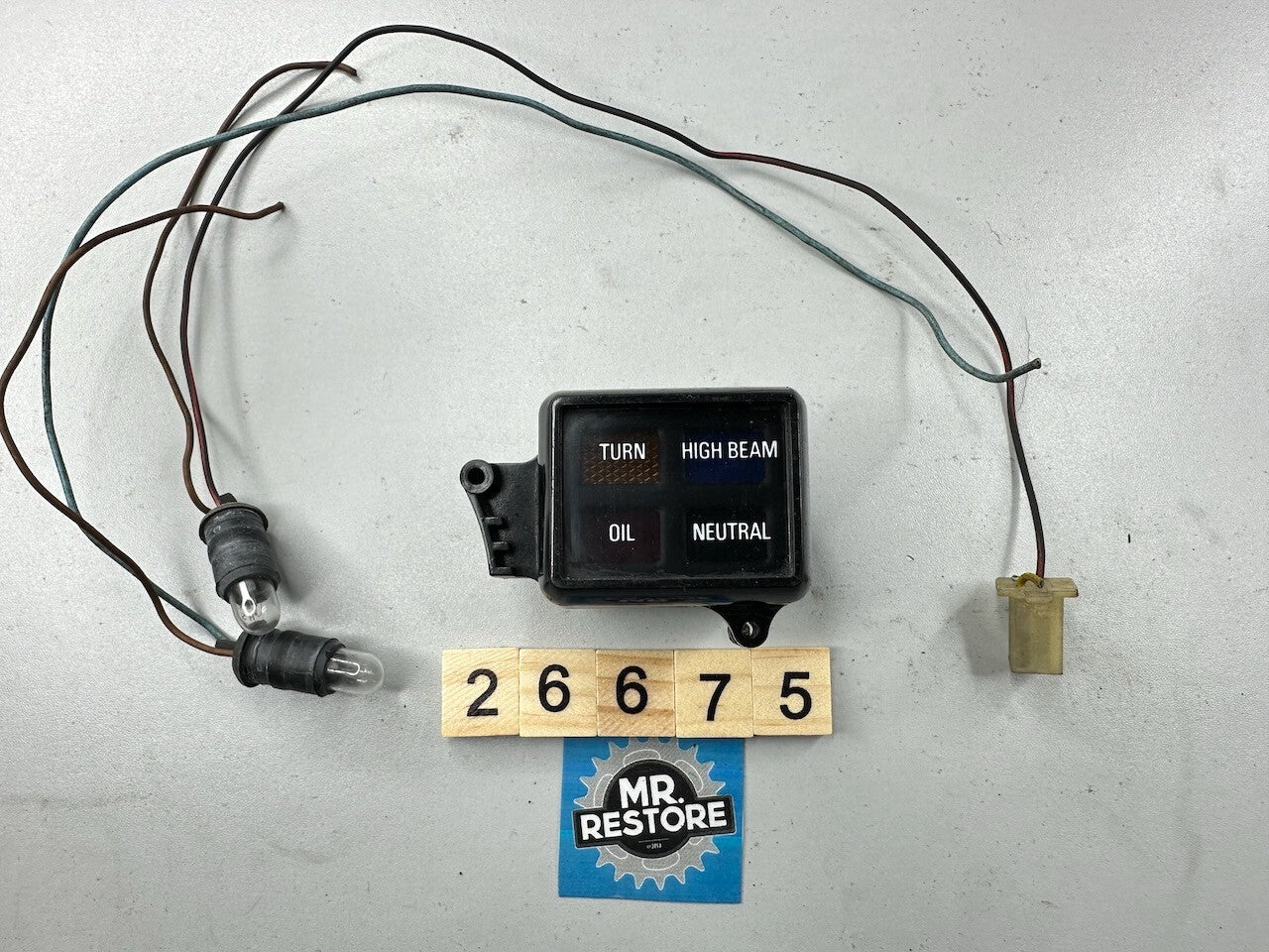Yamaha FZ750 Dashboard Pilot Light Panel Assy. 2KK8353000