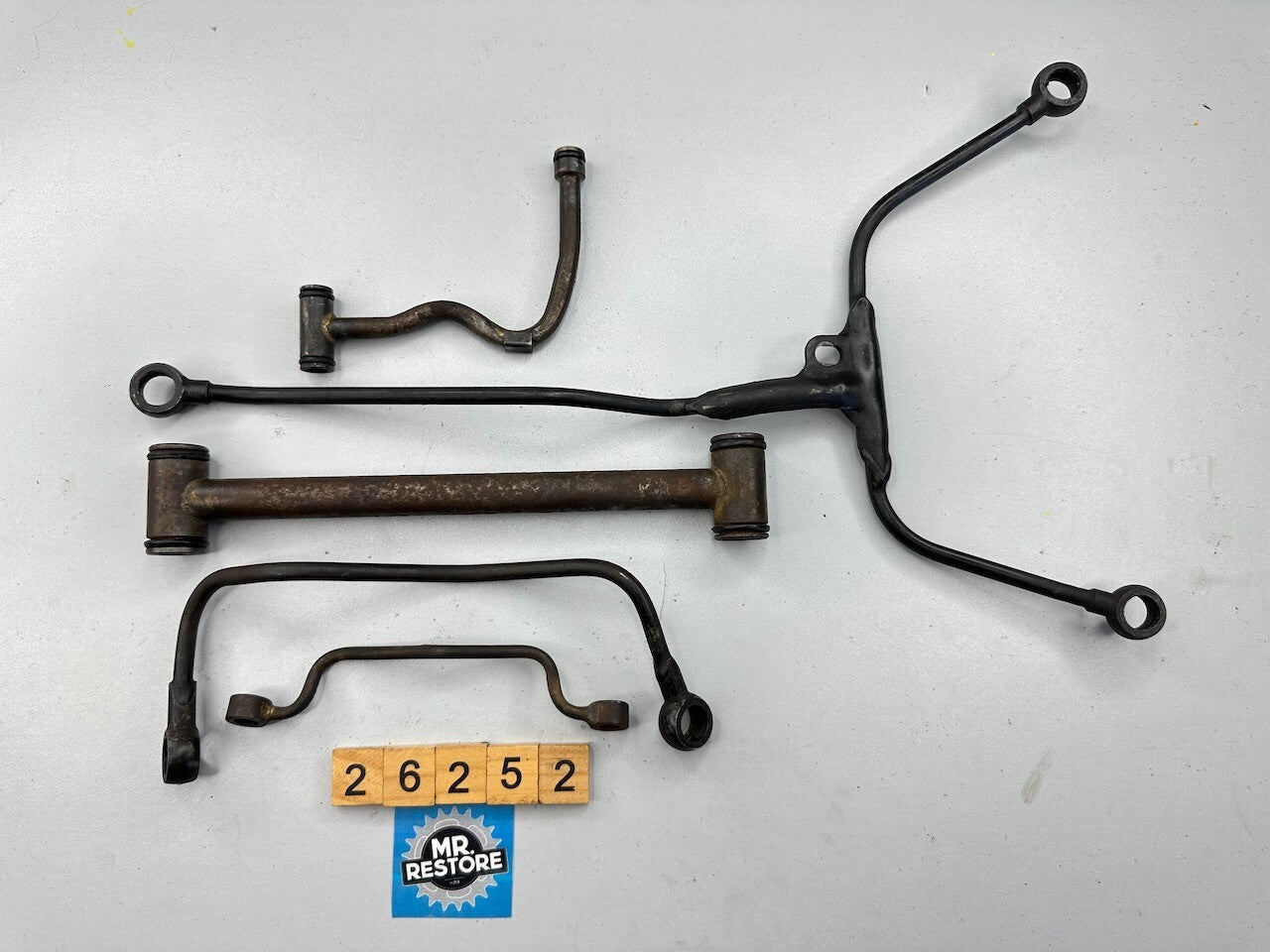 Kawasaki ZX1000 GPZ1000 RX ZG1000 Crankcase / Cylinder Oil Pipe Lines