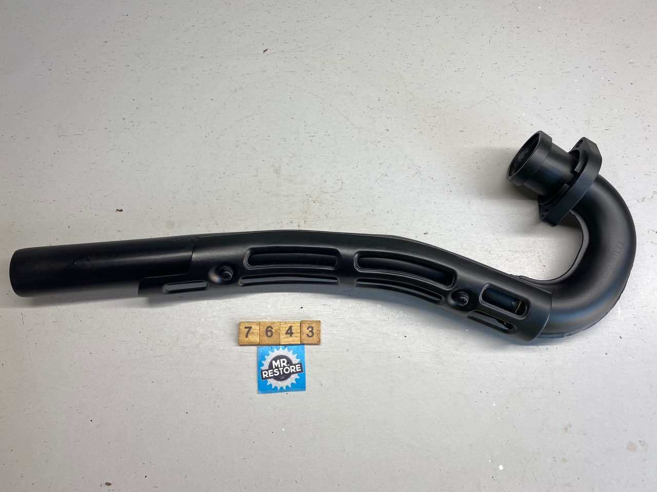Kawasaki KL600R Exhaust Header & Guard - Painted Stainless Steel KHI E014 - OEM