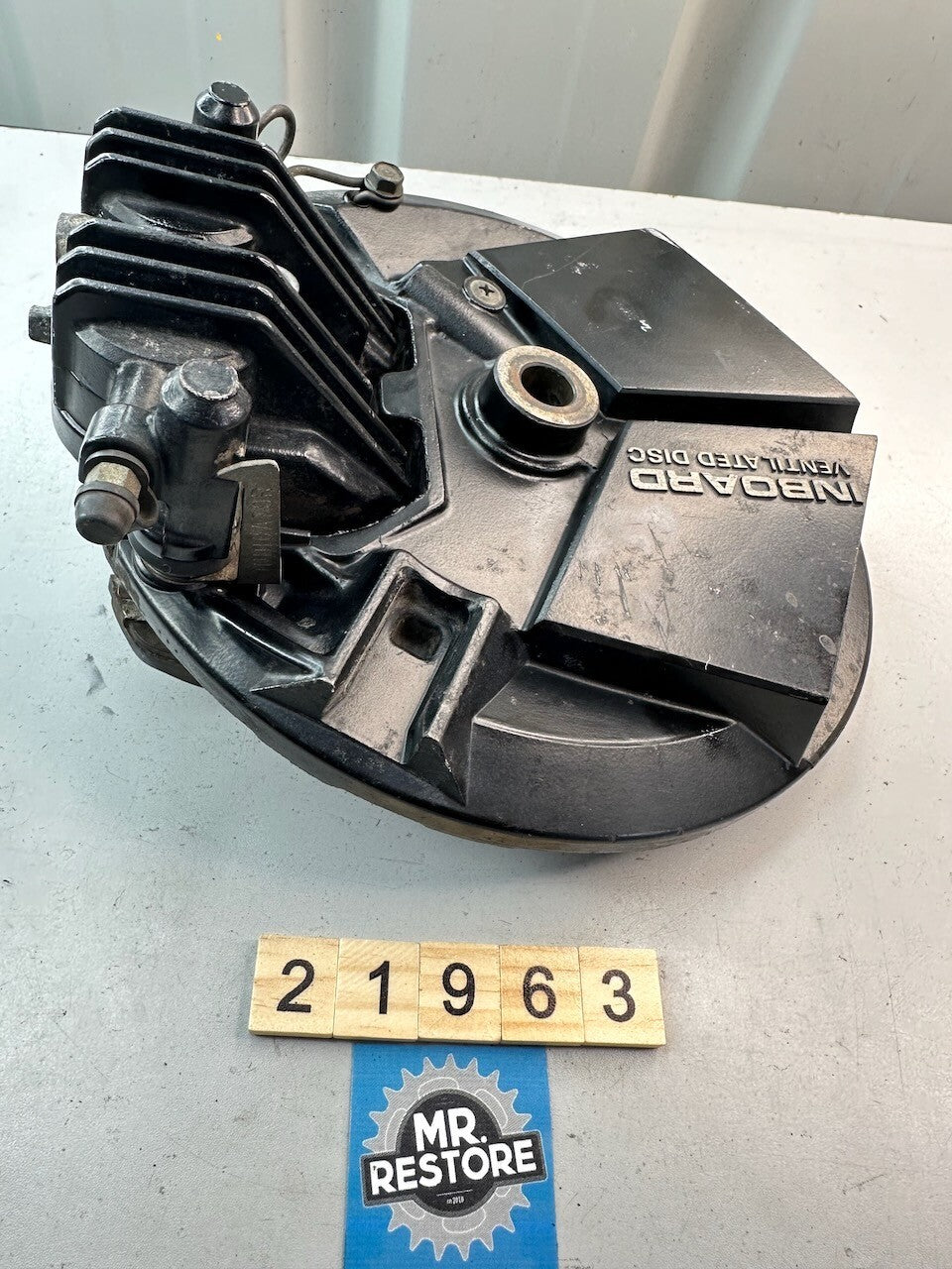 Honda VT 250F "In Board Ventilated Disc" Brake Caliper & Plate