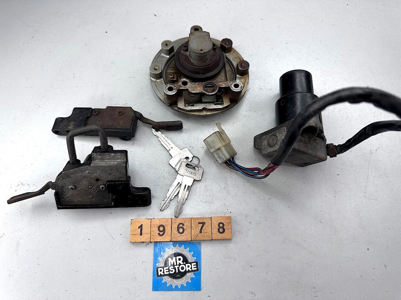 Yamaha FJ1200 Lock Set With 3 Keys
