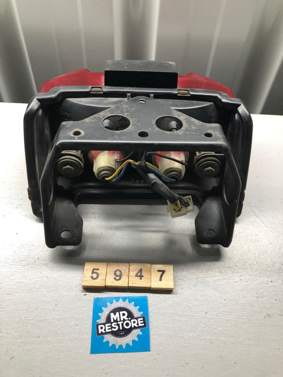 Yamaha YZF1000 Rear Tail Light, Loom & Bracket with Original Koito Lens
