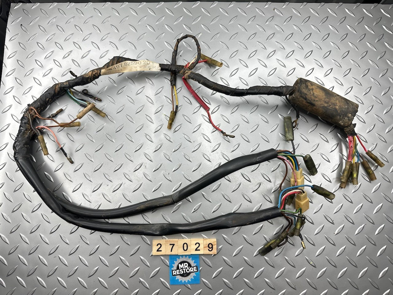 Yamaha AG100 1975 Wire Loom Harness 497-82590-20