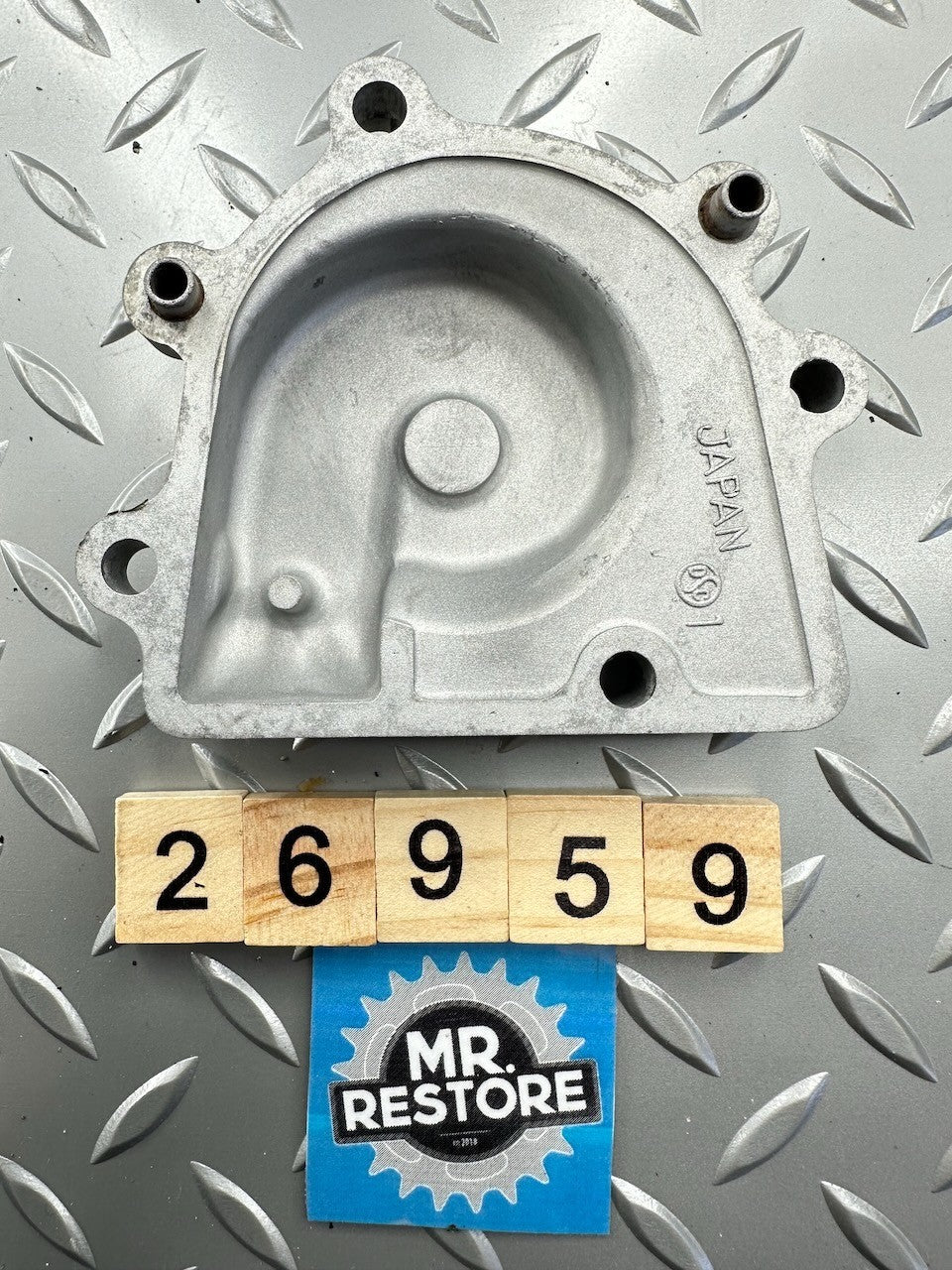 Kawasaki KR250 A KR-1S KR1S Water Pump Cover