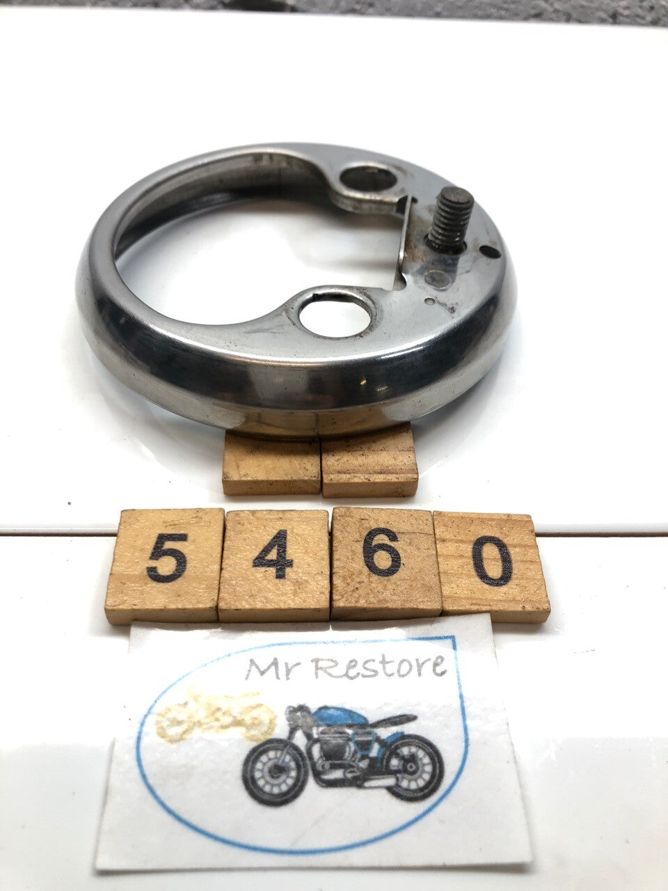 Honda Early CB 125 Chrome Speedo Tacho Tachometer Surround