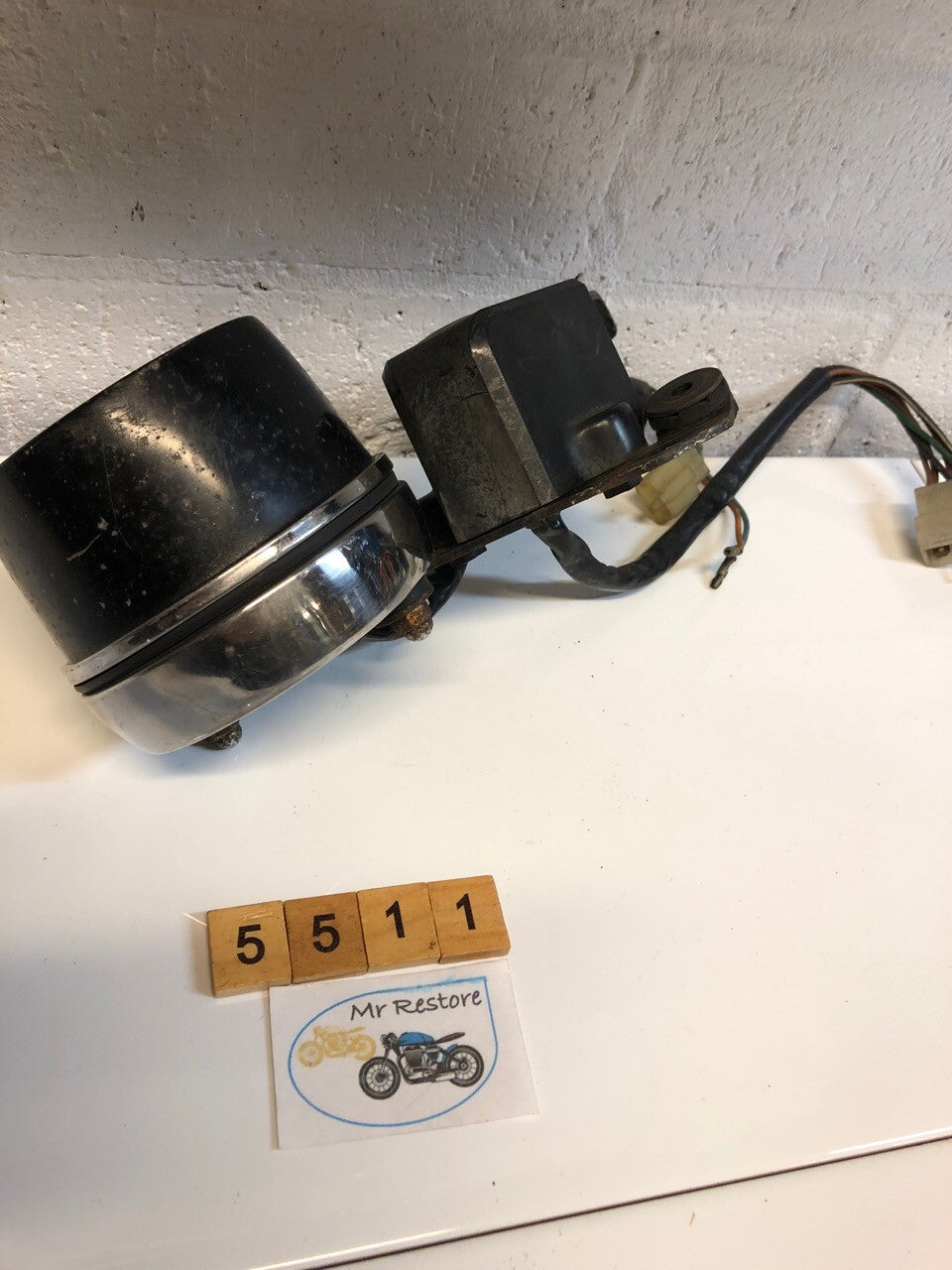Honda CM250 Dash Ignition Switch Neutral Turn High Beam with Loom & rear cover