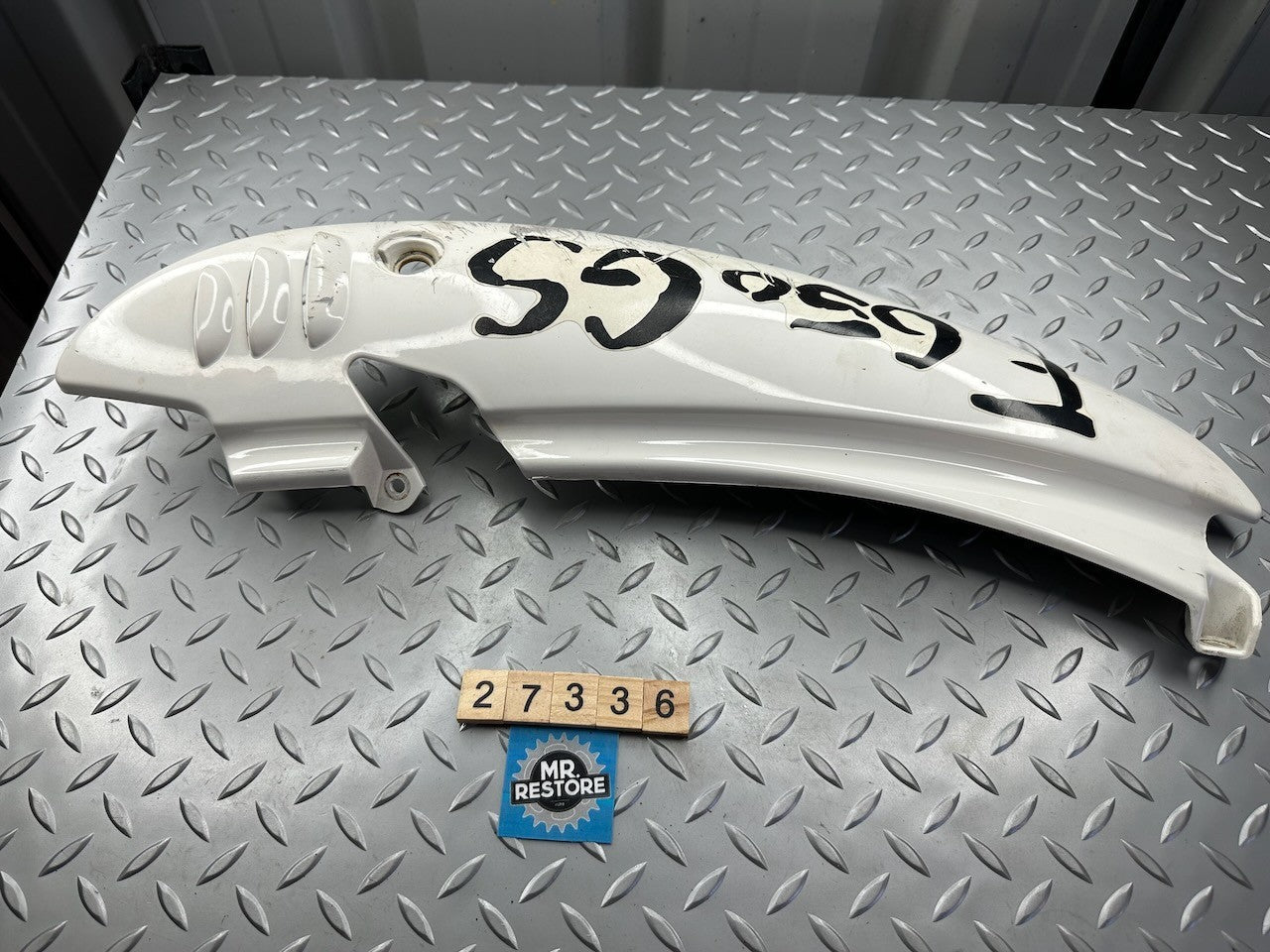 BMW F650GS '99-07' G650GS Dakar Left Rear Tail Fairing Panel (Damaged)