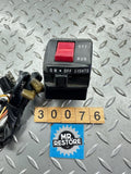 Suzuki RGV250 Right Hand Handlebar Switch Block Kill Lights