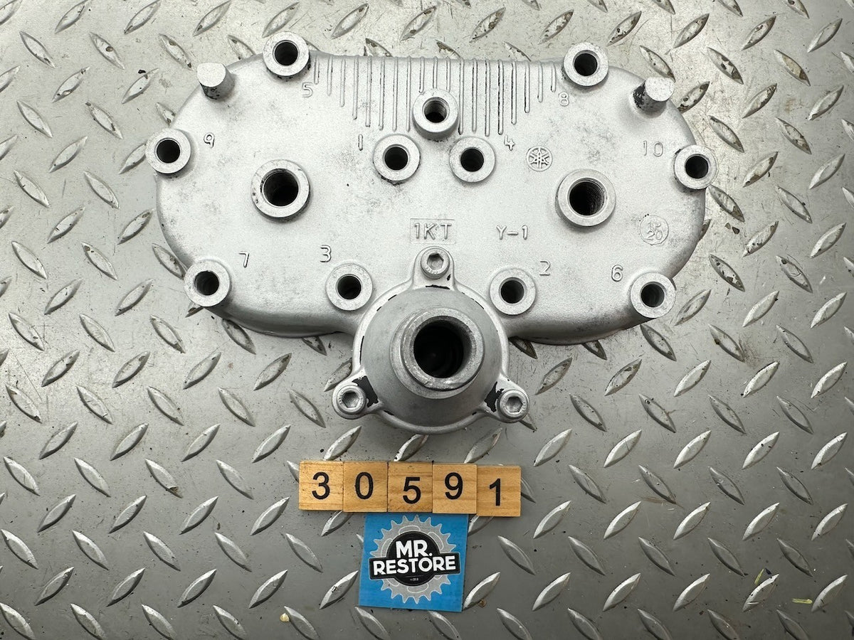 Yamaha TZR250 1KT 2MA TDR250 Cylinder Head & Thermo Housing 1KT-11111-00