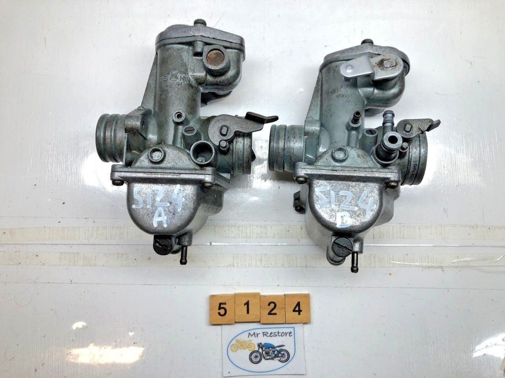 Keihin 27mm (Honda?) Pair of Carburettors Carb Classic Vintage Motorcycle VMX