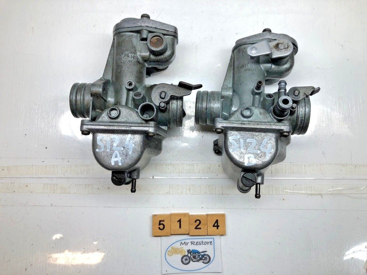 Keihin 27mm (Honda?) Pair of Carburettors Carb Classic Vintage Motorcycle VMX