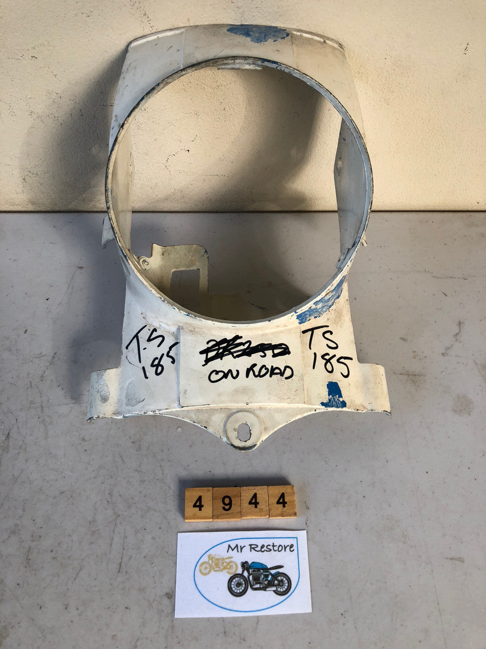Suzuki TS185 Headlight Surround 51881-48505