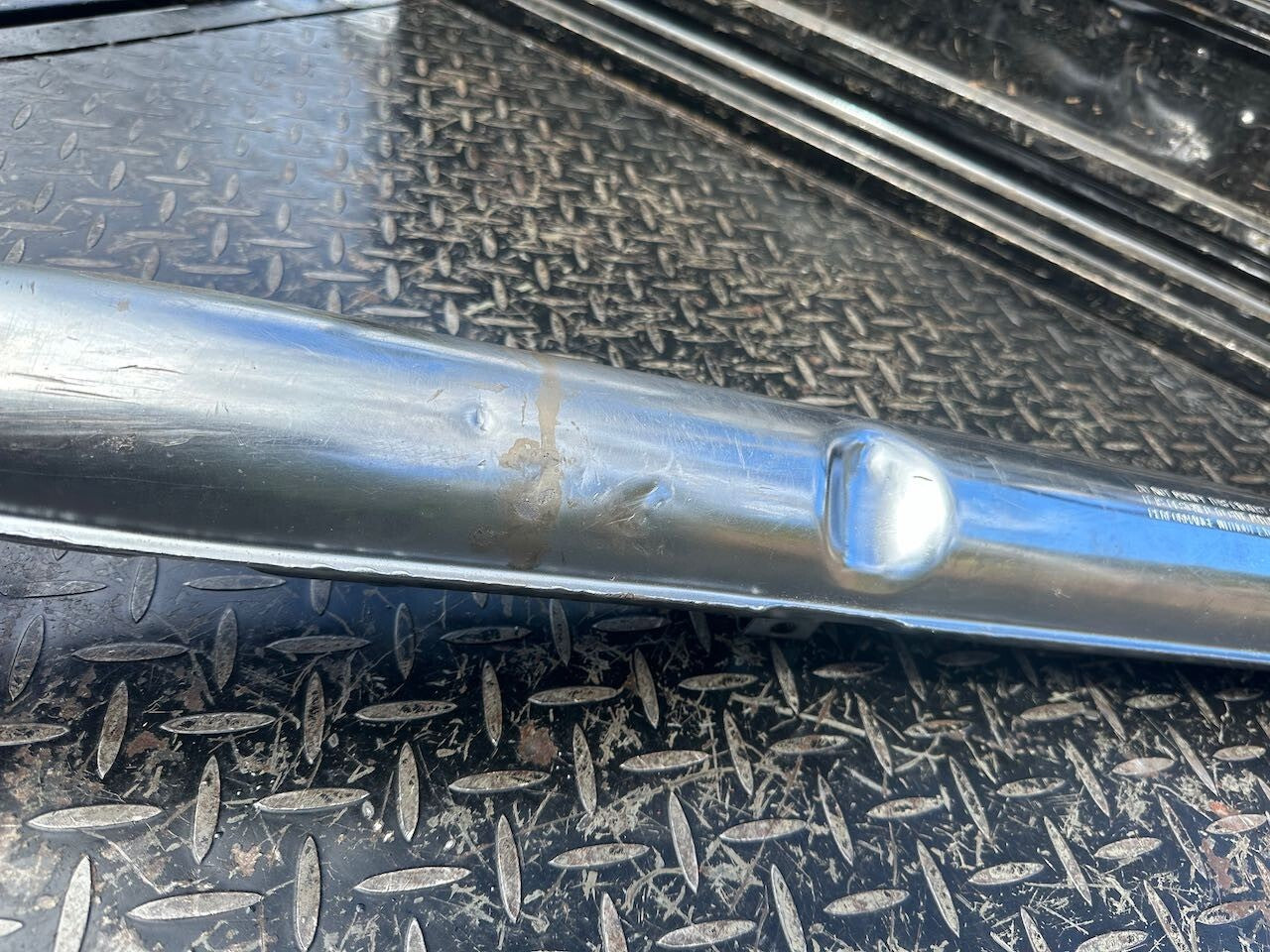Suzuki T250 L/H Exhaust Pipe Silencer Muffler & Baffle