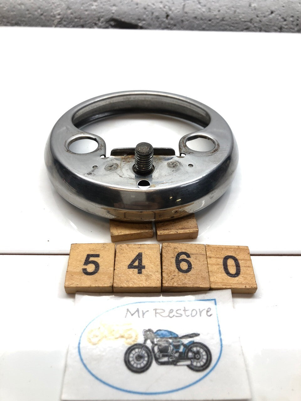 Honda Early CB 125 Chrome Speedo Tacho Tachometer Surround