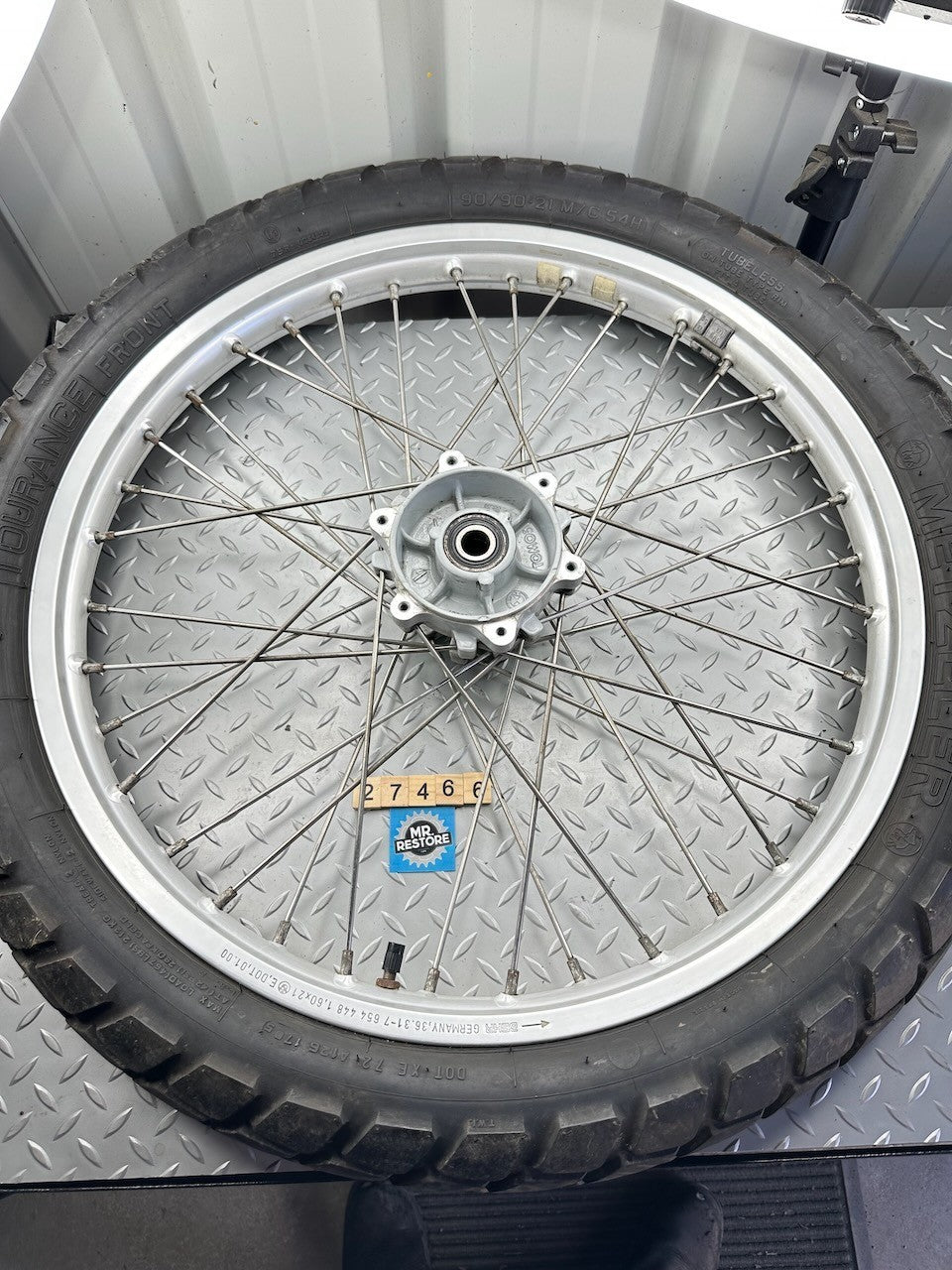 BMW F650GS '99-07' G650GS '10-14' Front Wheel BHER 1.60 x 21"  2345793