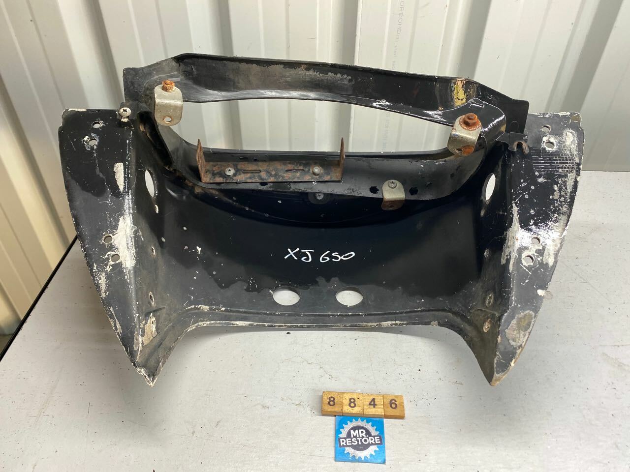 Yamaha 82-83 XJ650 Seca Turbo OEM Upper Fairing Hood 16G-2835E-01-98