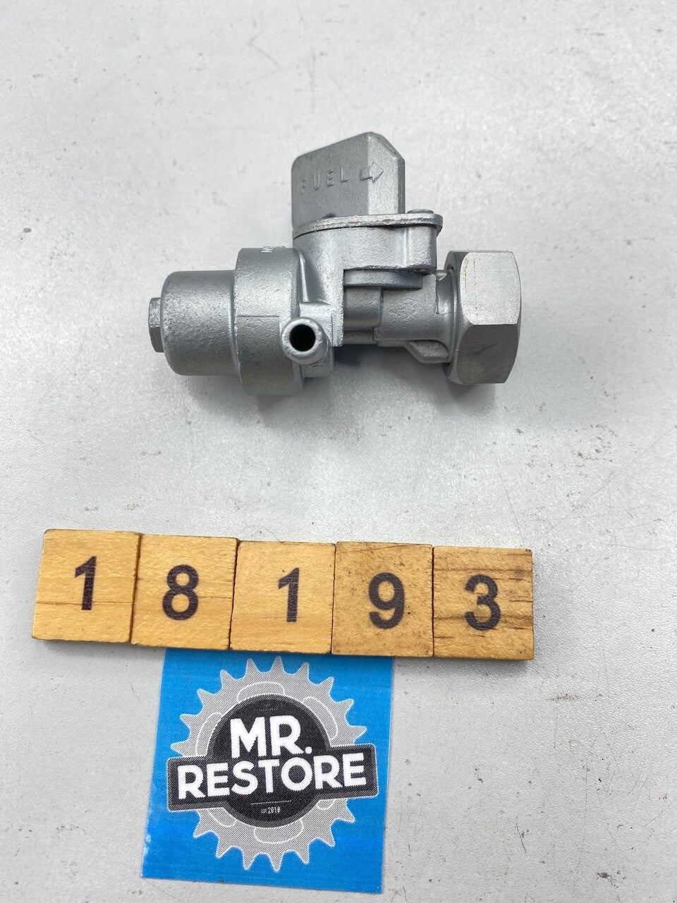 Honda XL250R CMX250 CM250 CB450SC OEM Gen Keihin Fuel Tap Vapour Blasted