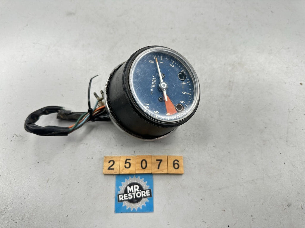 Honda MT250 Tachometer Tacho With Harness & Rear Plate (Tested)