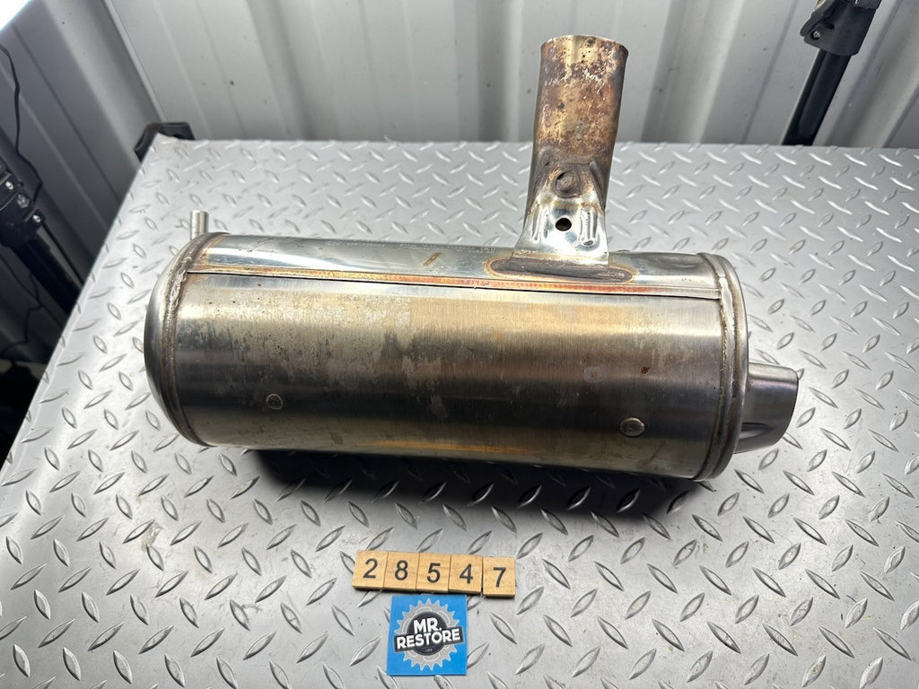 BMW G650GS 2010-16 Right Exhaust Muffler 18127728066  18127728050