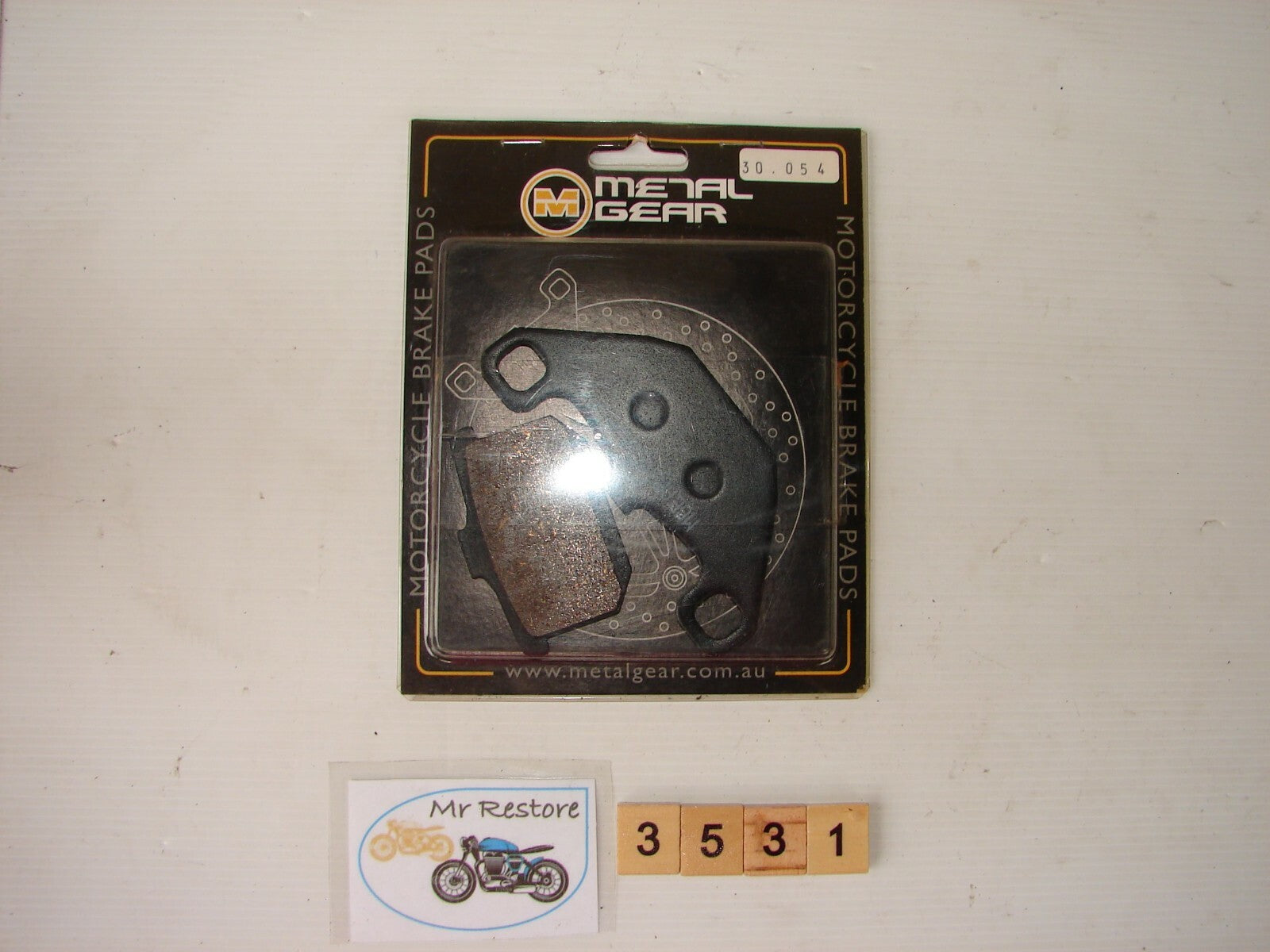 MetalGear Brake Pads 30.054 F/R KAWASAKI ZG1200 86-03  Z1100R Ltd -84