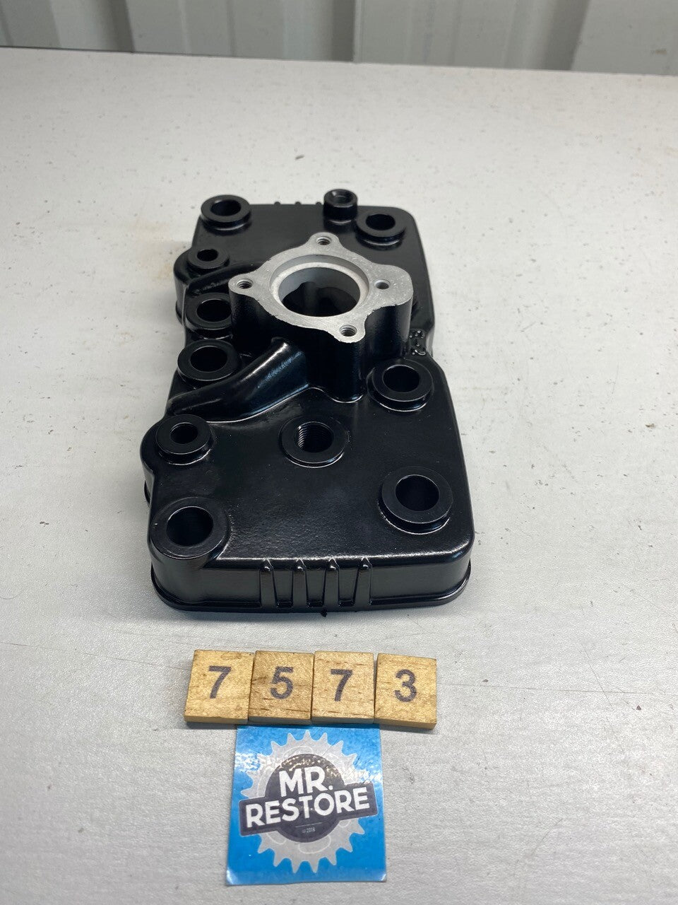 Suzuki RG250 Gamma Cylinder Head Mk2 (re-painted)