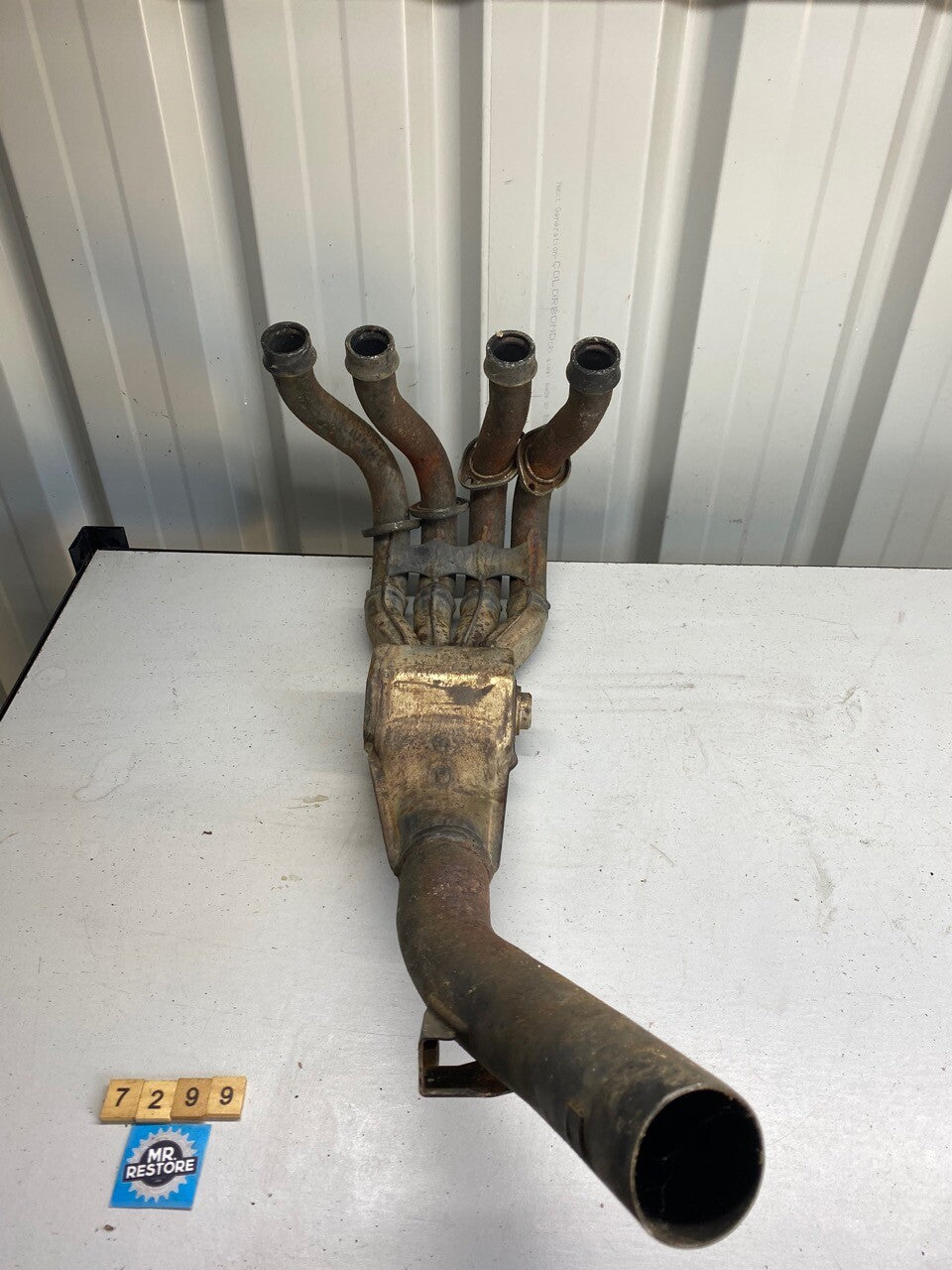 Yamaha FZR250 3LN EXUP Exhaust Headers Downpipes OEM 3LN-14610-00