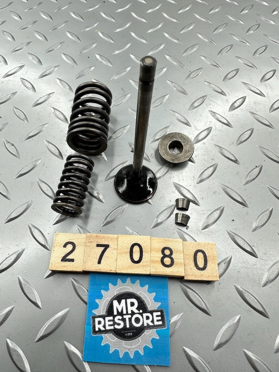 Honda SL125 CB125 CB100 TL125 XL100 CT125 Inlet Valve / Springs / Cotter / Seat