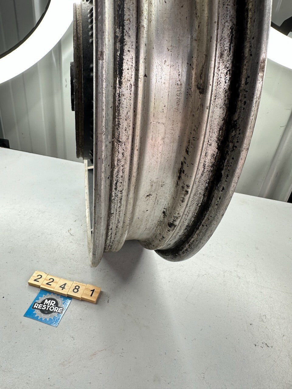 Honda Nighthawk CB650SC VT500 Shadow 1984 16 x 3.00 Rear Wheel Rim (68M)